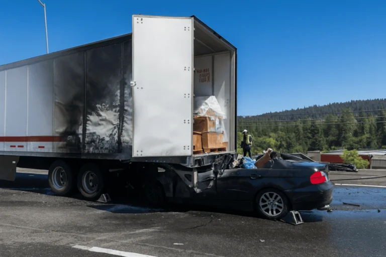 Truck engine brake activated brake lights improving road safety
