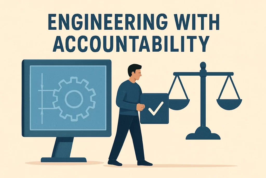 Engineering with Accountability compliance graphic